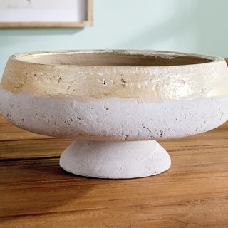 MAUDE FOOTED DECORATIVE BOWL