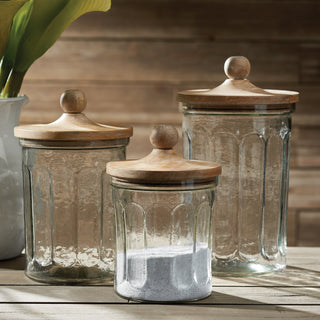 OLIVE HILL CANISTERS, SET OF 3