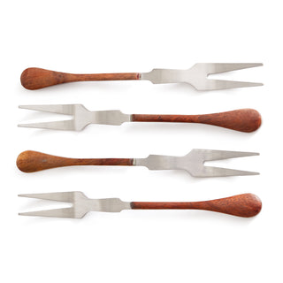 HAISLEY CHEESE FORKS, SET OF 4